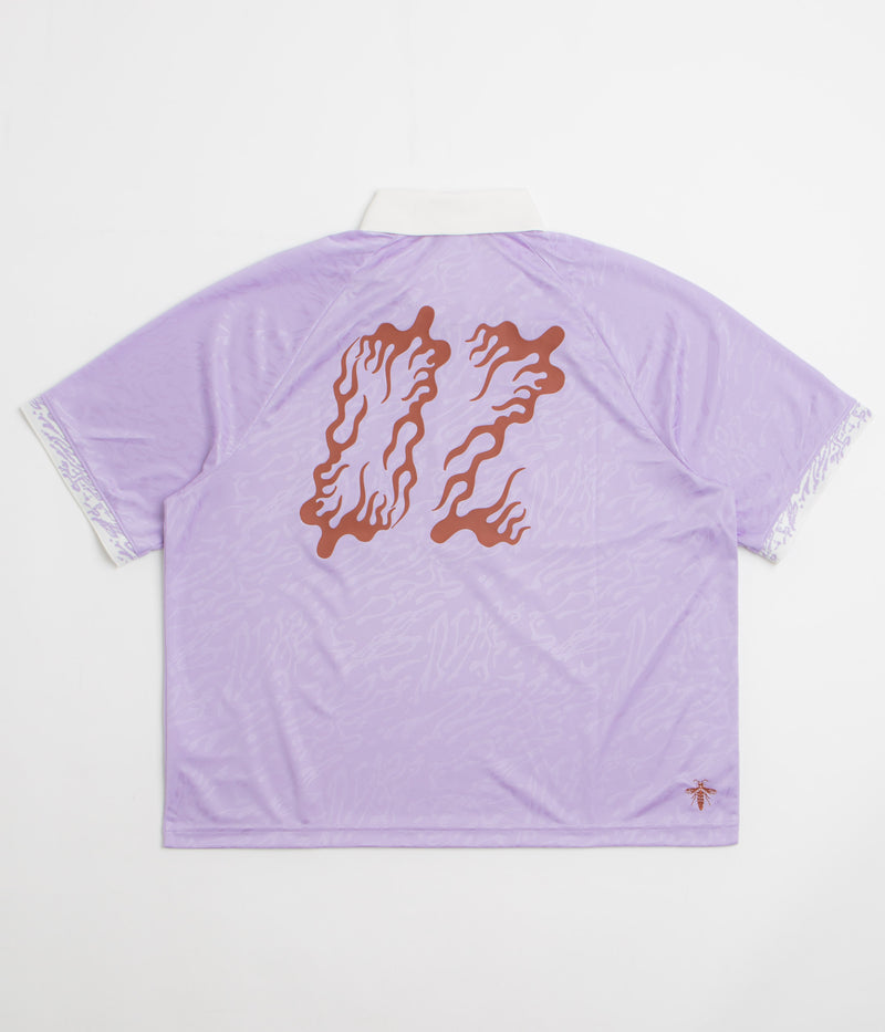 Nike SB Jacquard Jersey in Hydrangeas and Sail / White