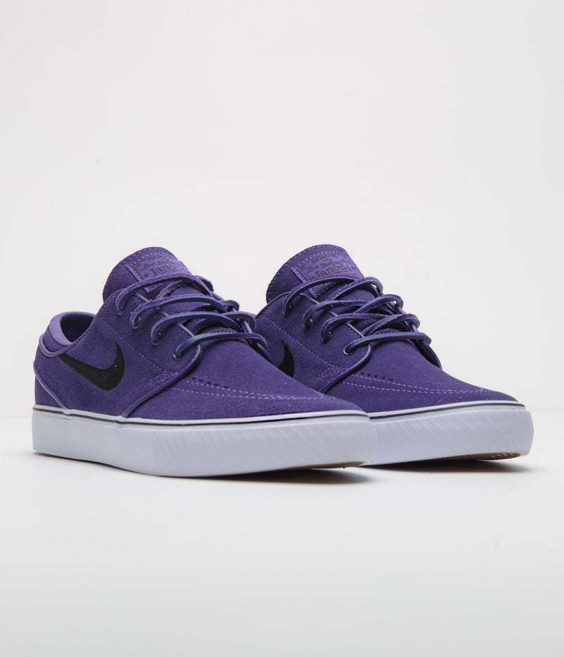 Nike SB Janoski OG+ Shoes in Court Purple and Black and Court Purple - White