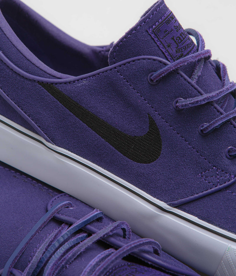 Nike SB Janoski OG+ Shoes in Court Purple and Black and Court Purple - White