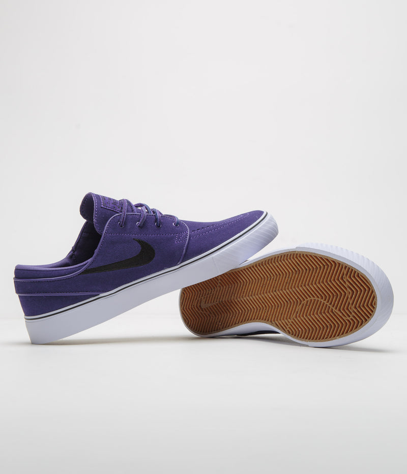 Nike SB Janoski OG+ Shoes in Court Purple and Black and Court Purple - White