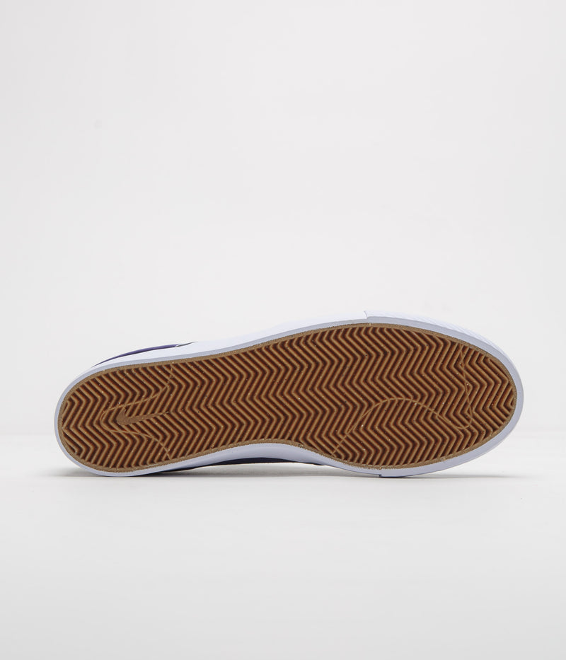 Nike SB Janoski OG+ Shoes in Court Purple and Black and Court Purple - White