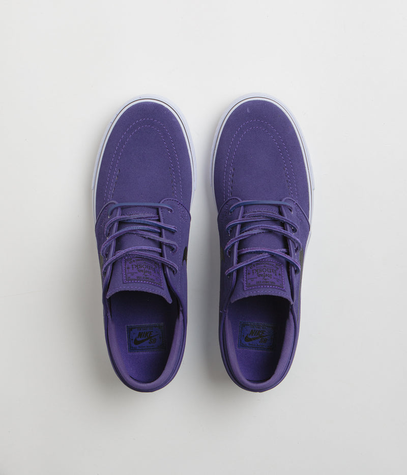 Nike SB Janoski OG+ Shoes in Court Purple and Black and Court Purple - White