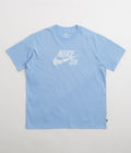Nike SB Large Logo T-Shirt in Aluminum