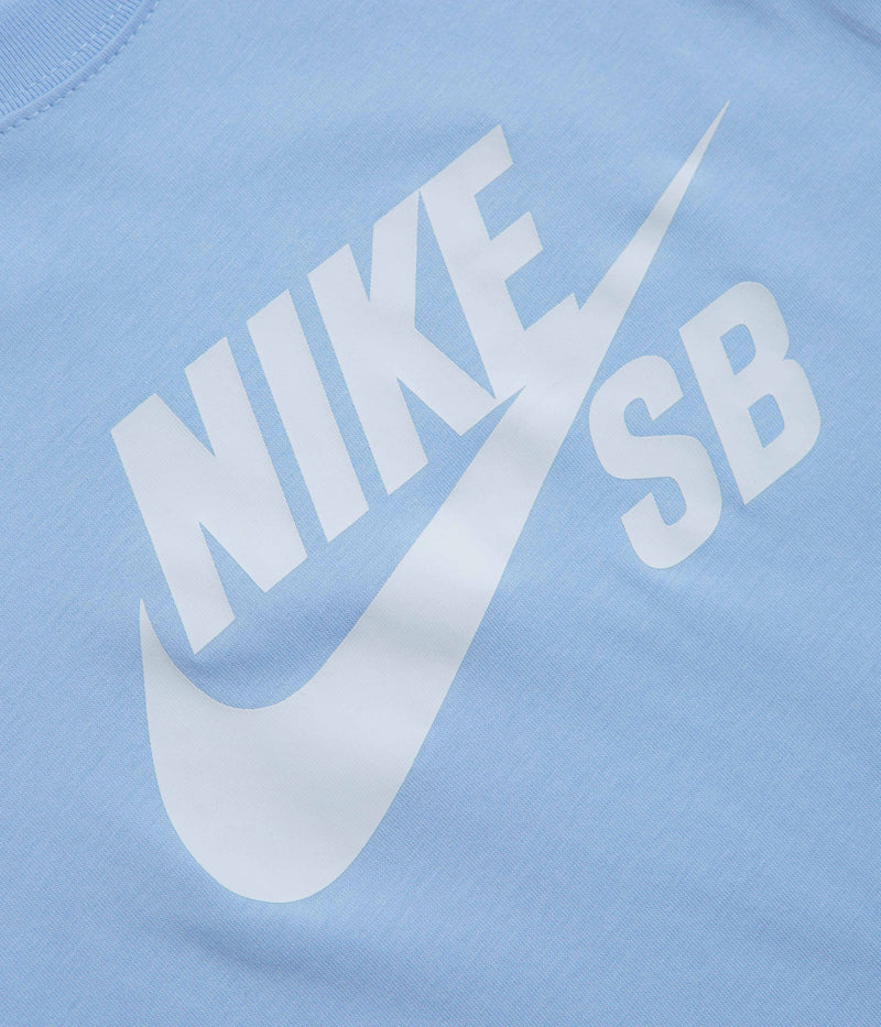 Nike SB Large Logo T-Shirt in Aluminum