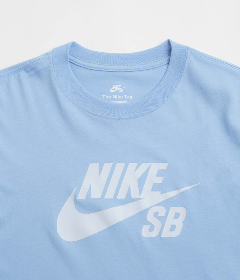 Nike SB Large Logo T-Shirt in Aluminum