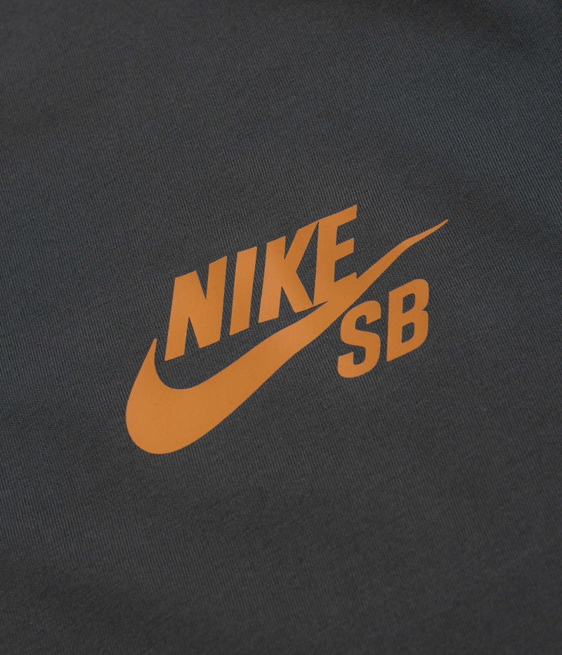 Nike SB Logo T-Shirt in Dark Smoke Grey