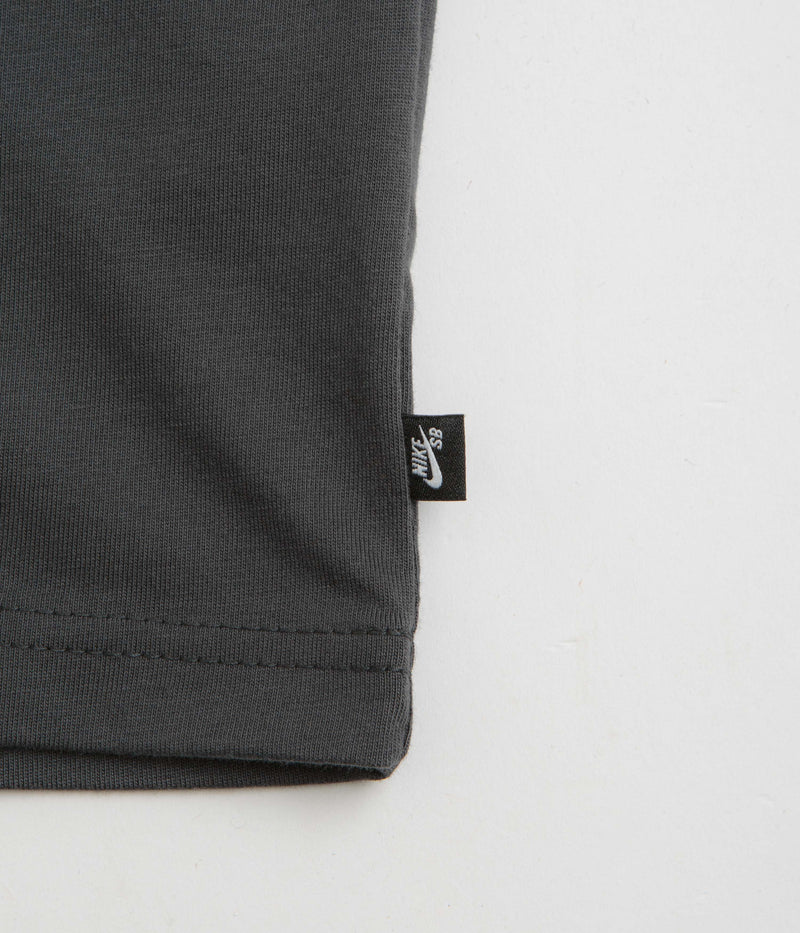 Nike SB Logo T-Shirt in Dark Smoke Grey