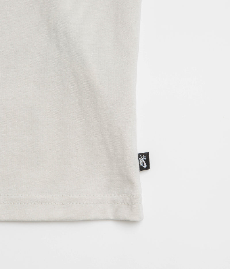 Nike SB Logo T-Shirt in Light Bone