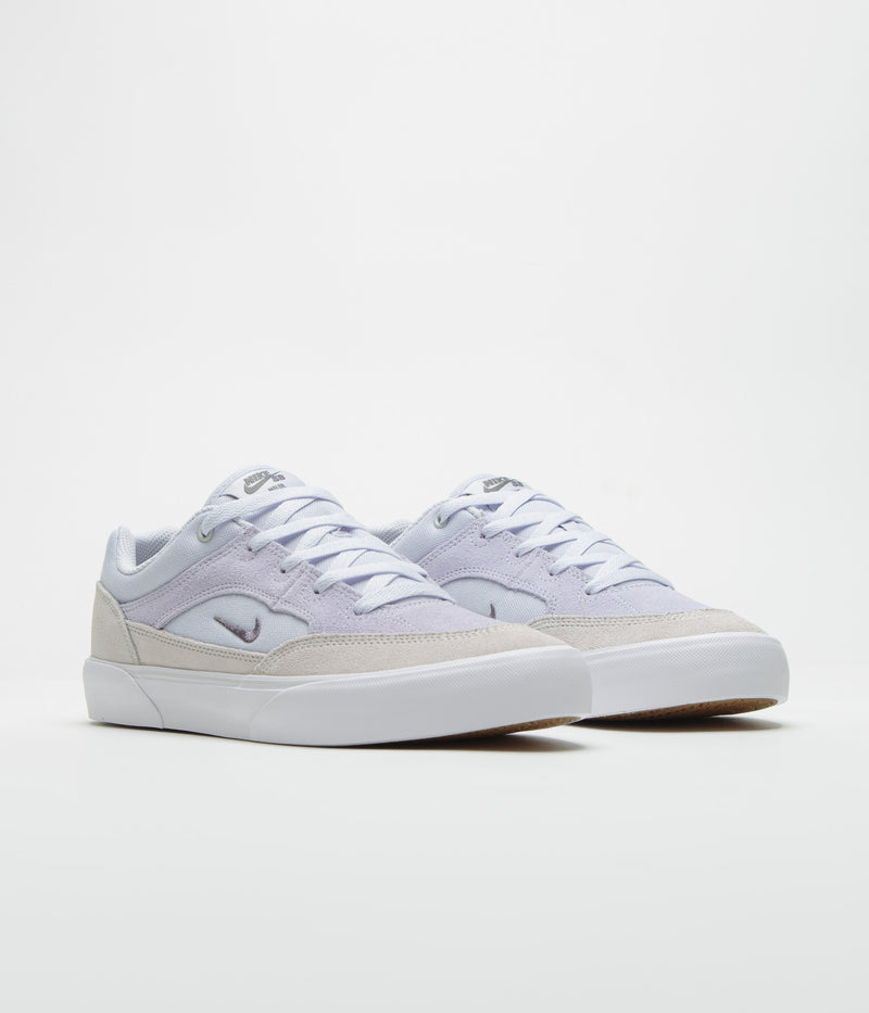 Nike SB Malor Shoes in Football Grey and Dark Grey and Photon Dust