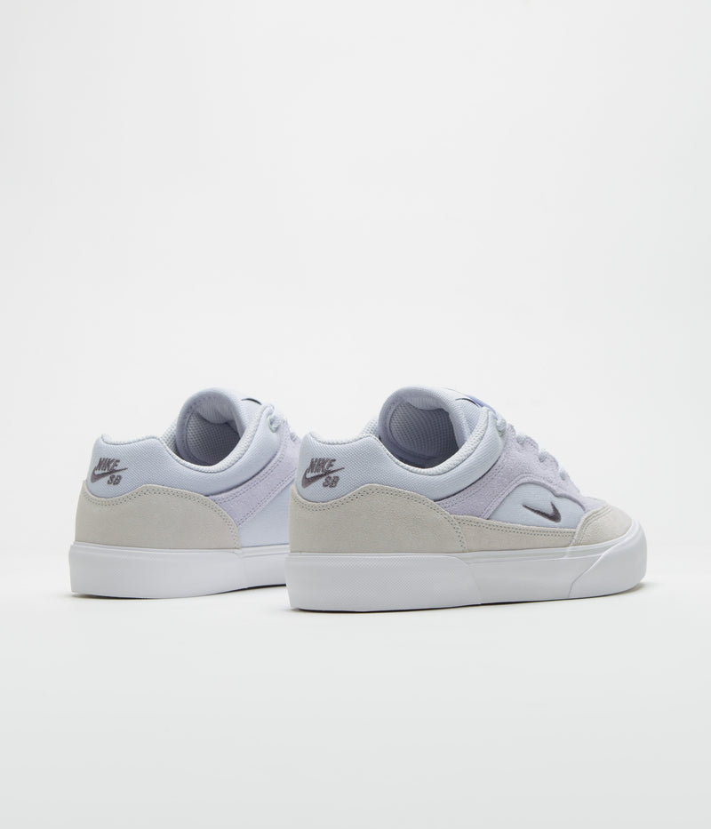 Nike SB Malor Shoes in Football Grey and Dark Grey and Photon Dust