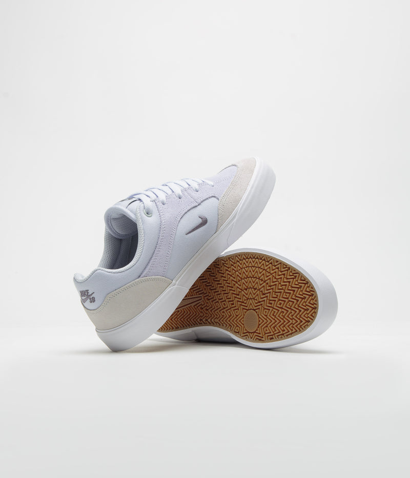 Nike SB Malor Shoes in Football Grey and Dark Grey and Photon Dust
