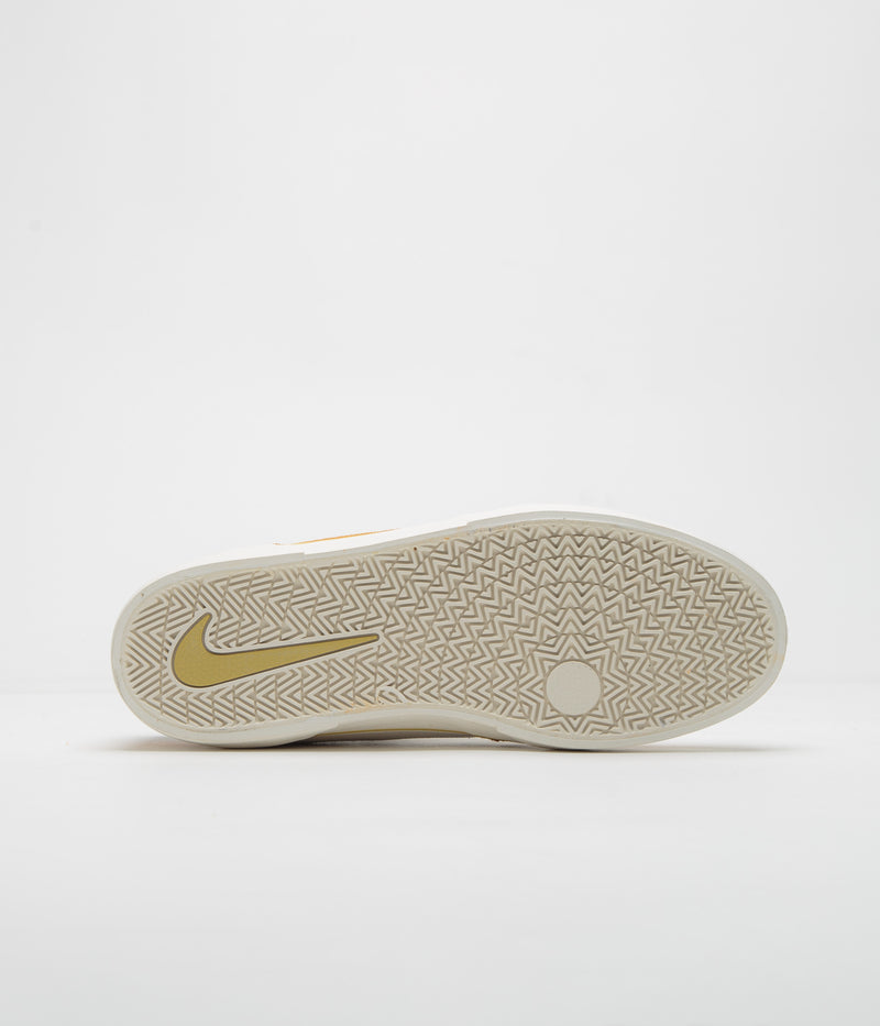 Nike SB Malor Shoes in Light Orewood Brown and Thunder Blue and Monarch - Sail