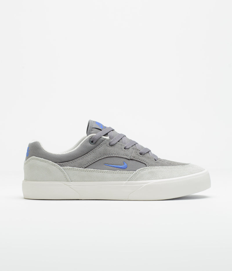 Nike SB Malor Shoes in Pencil Point and Sapphire and Legend Silver