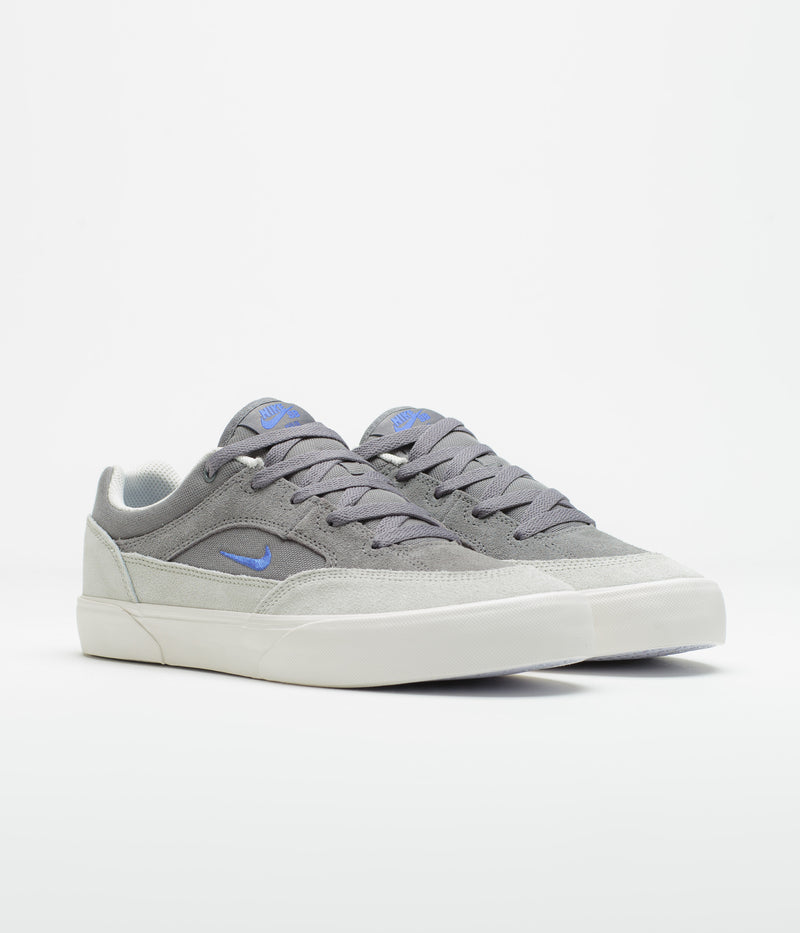 Nike SB Malor Shoes in Pencil Point and Sapphire and Legend Silver