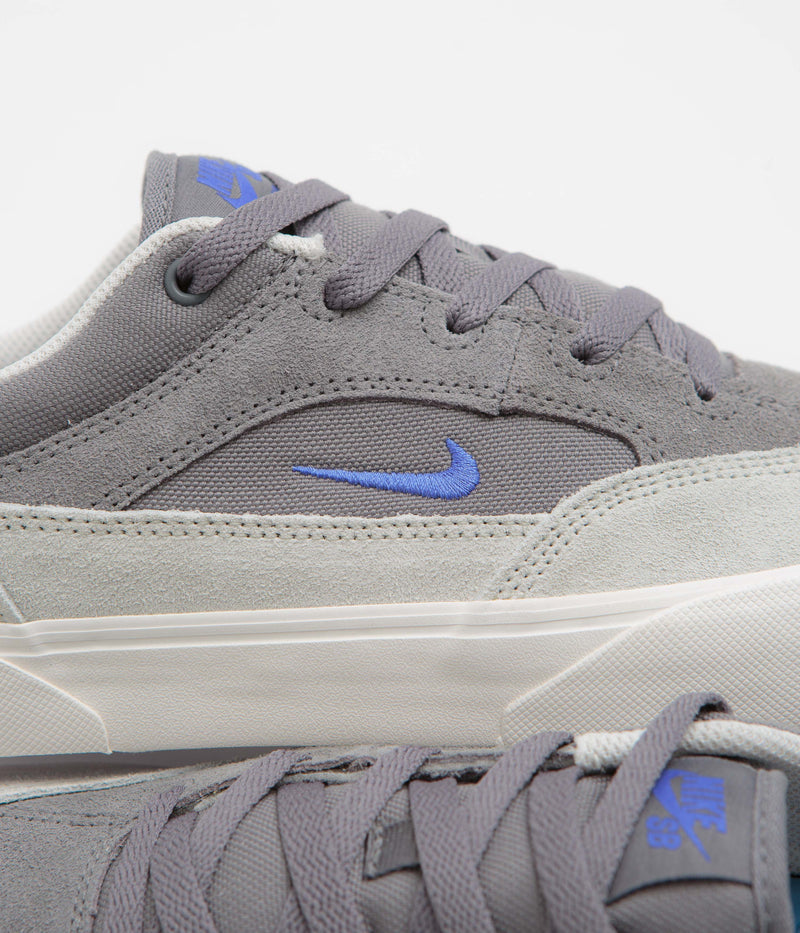 Nike SB Malor Shoes in Pencil Point and Sapphire and Legend Silver