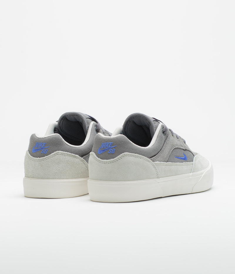 Nike SB Malor Shoes in Pencil Point and Sapphire and Legend Silver