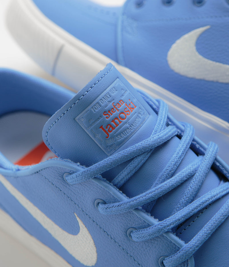 Nike SB Orange Label Janoski OG+ Shoes in University Blue and Sail and University Blue