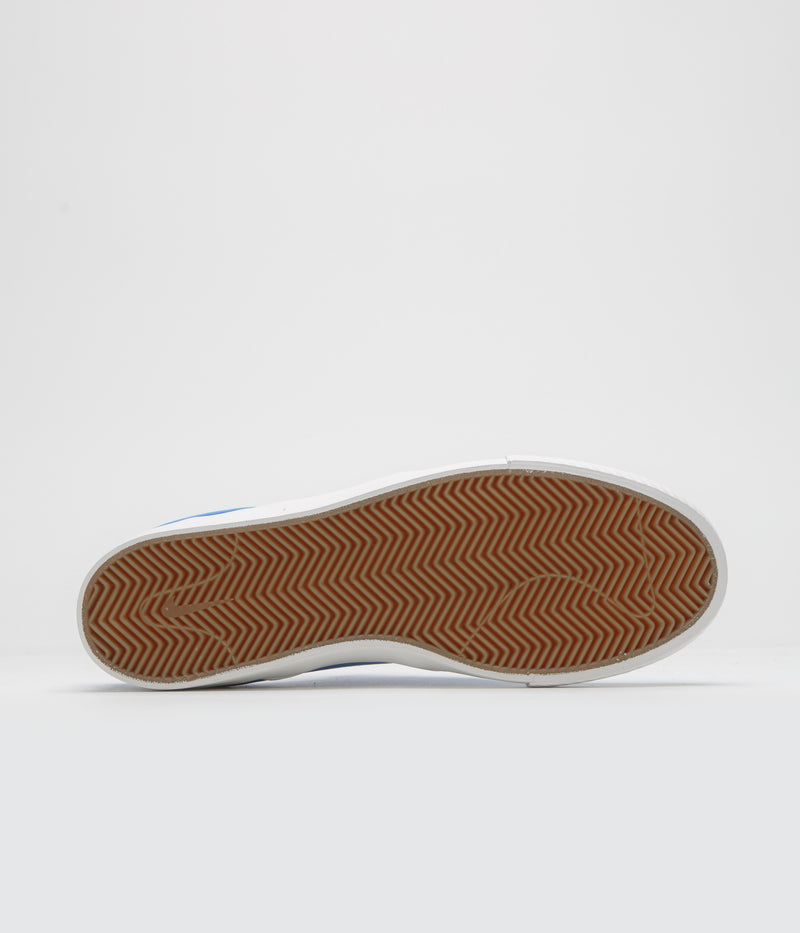 Nike SB Orange Label Janoski OG+ Shoes in University Blue and Sail and University Blue