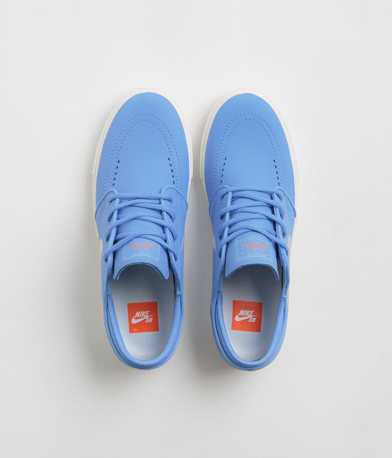 Nike SB Orange Label Janoski OG+ Shoes in University Blue and Sail and University Blue
