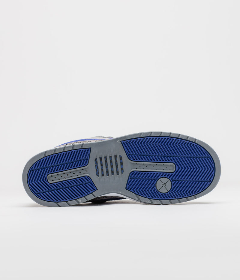 Nike SB P-Rod 1 OG Shoes in Flint Grey and Deep Royal Blue and Flint Grey