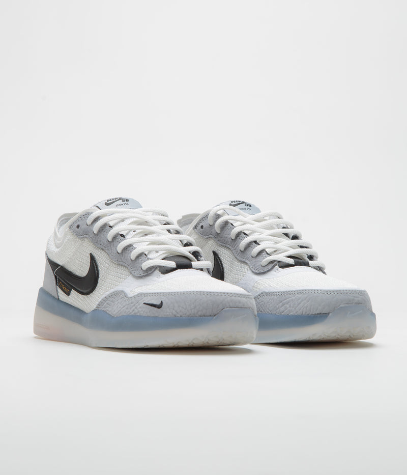 Nike SB PS8 Shoes in Wolf Grey and Black and Wolf Grey - White