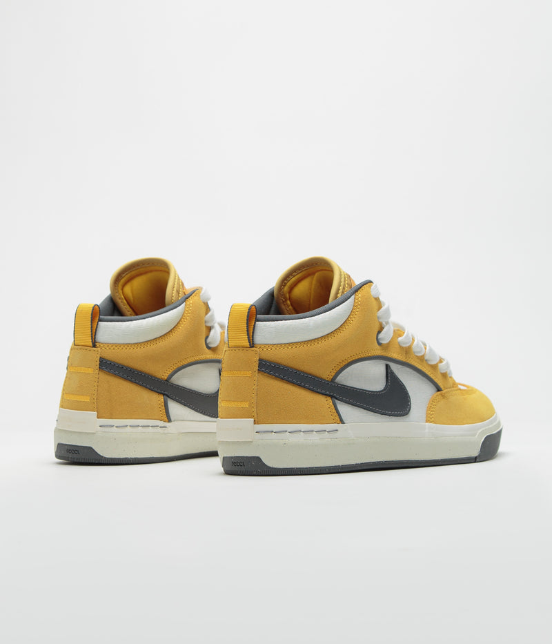 Nike SB React Leo Shoes in University Gold and Dark Grey