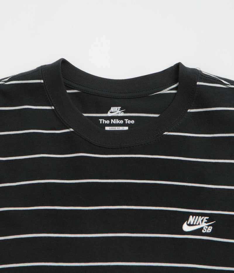 Nike SB Stripe T-Shirt in Black