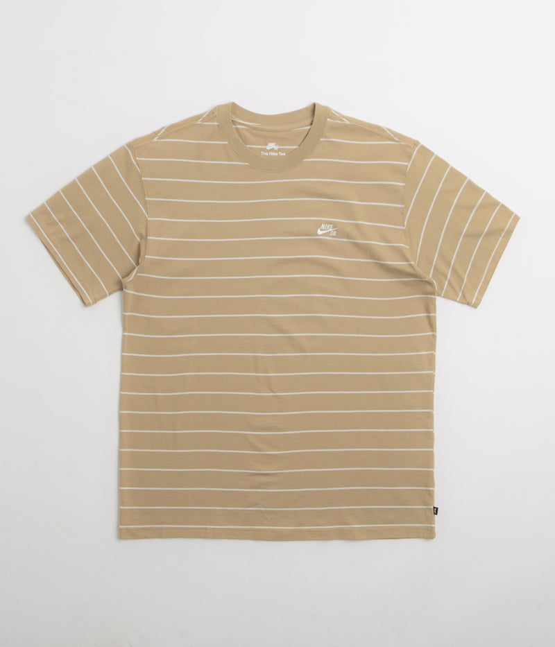 Nike SB Stripe T-Shirt in Parachute Beige