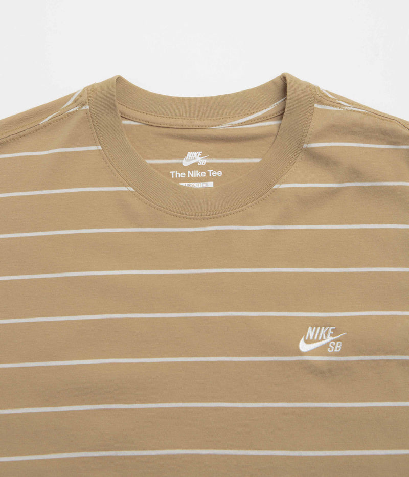 Nike SB Stripe T-Shirt in Parachute Beige