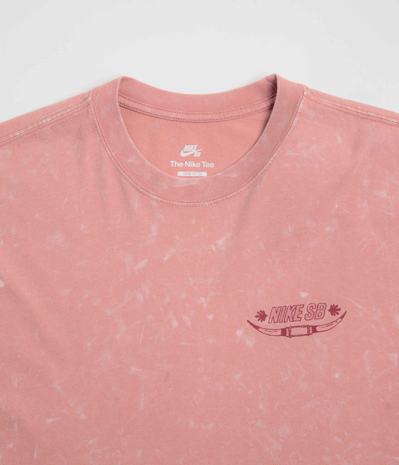 Nike SB Western Bee T-Shirt in Red Stardust