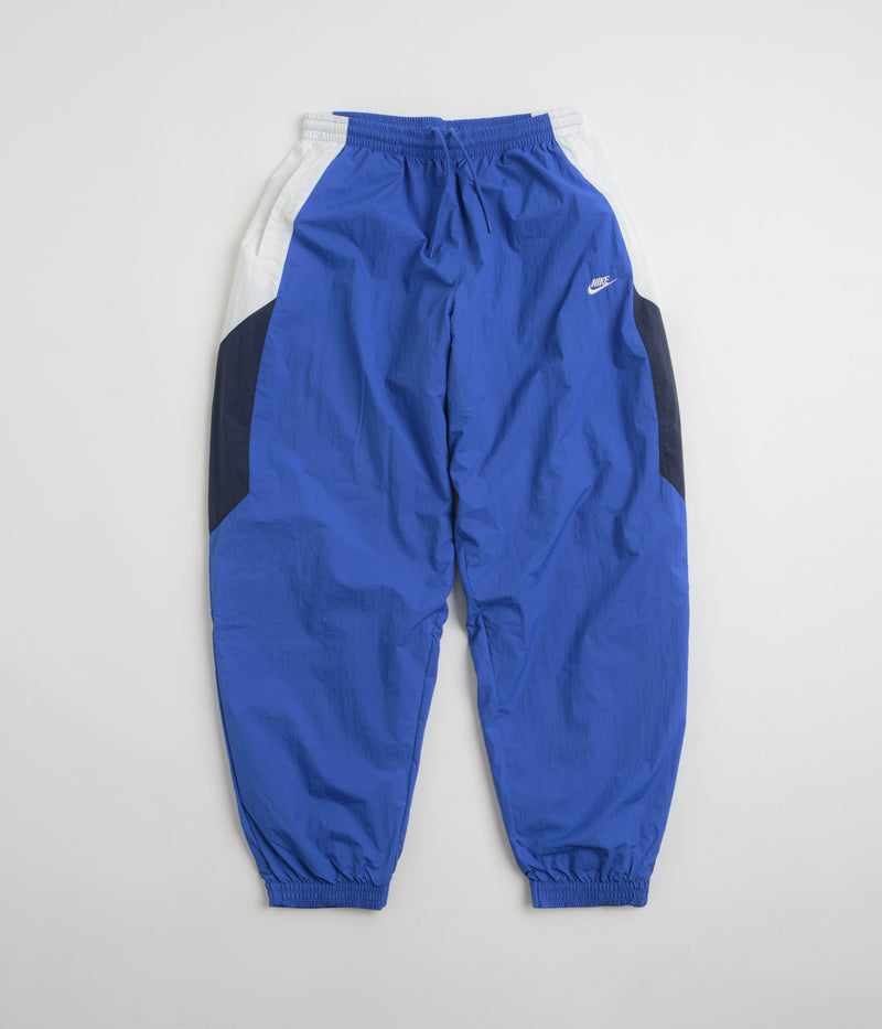 Nike Woven Track Pants in Game Royal and White / Obsidian / White