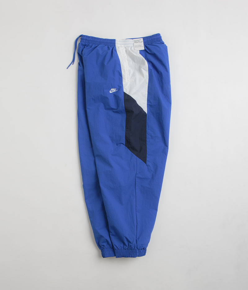 Nike Woven Track Pants in Game Royal and White / Obsidian / White