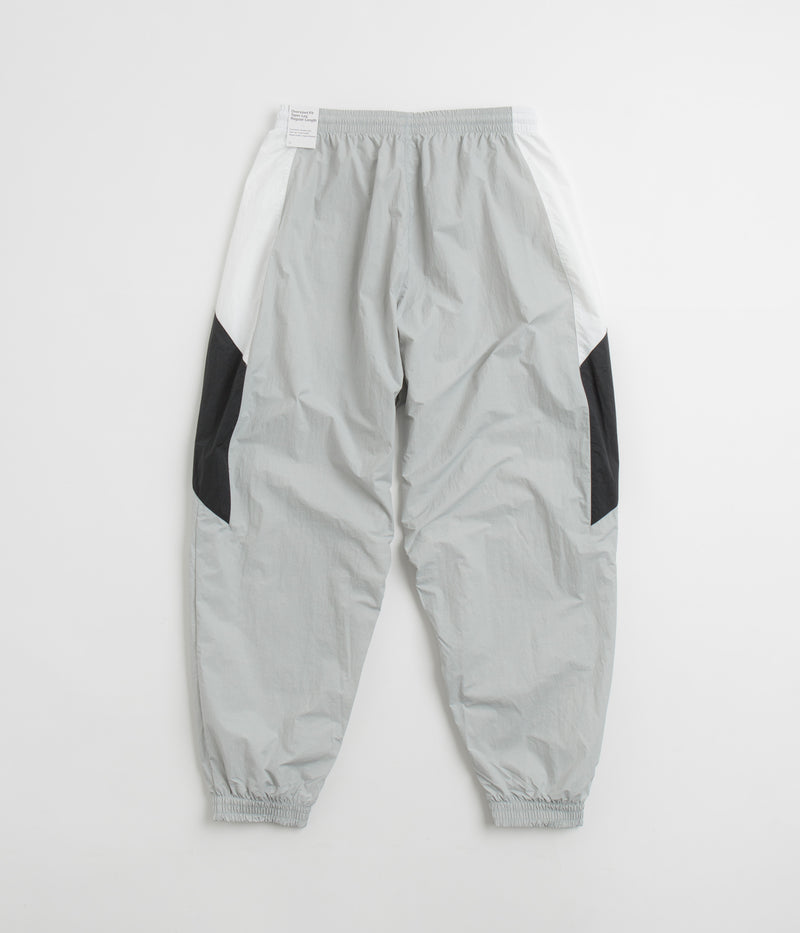 Nike Woven Track Pants in Light Smoke Grey and White / Black / White