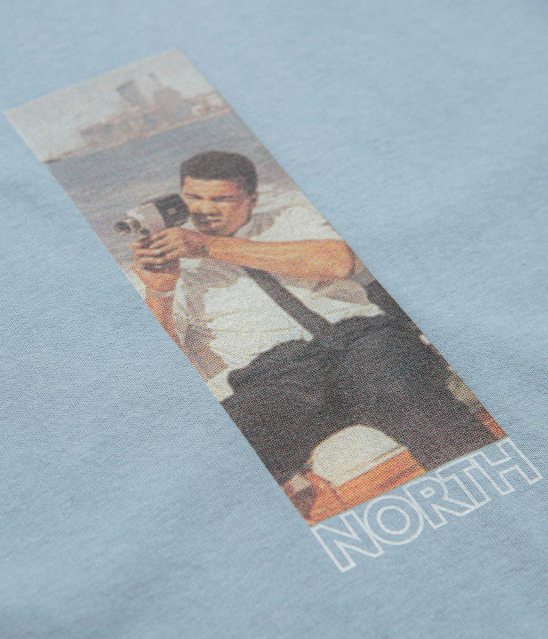 North Ali Super 8mm T-Shirt in Slate Blue