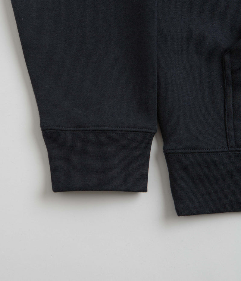 North N Logo Hoodie in Navy and White