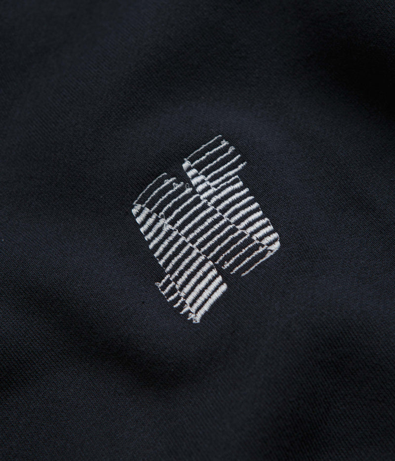 North N Logo Hoodie in Navy and White