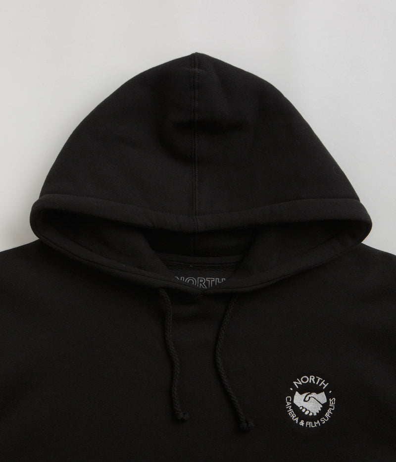 North Supplies Logo Hoodie in Black and White