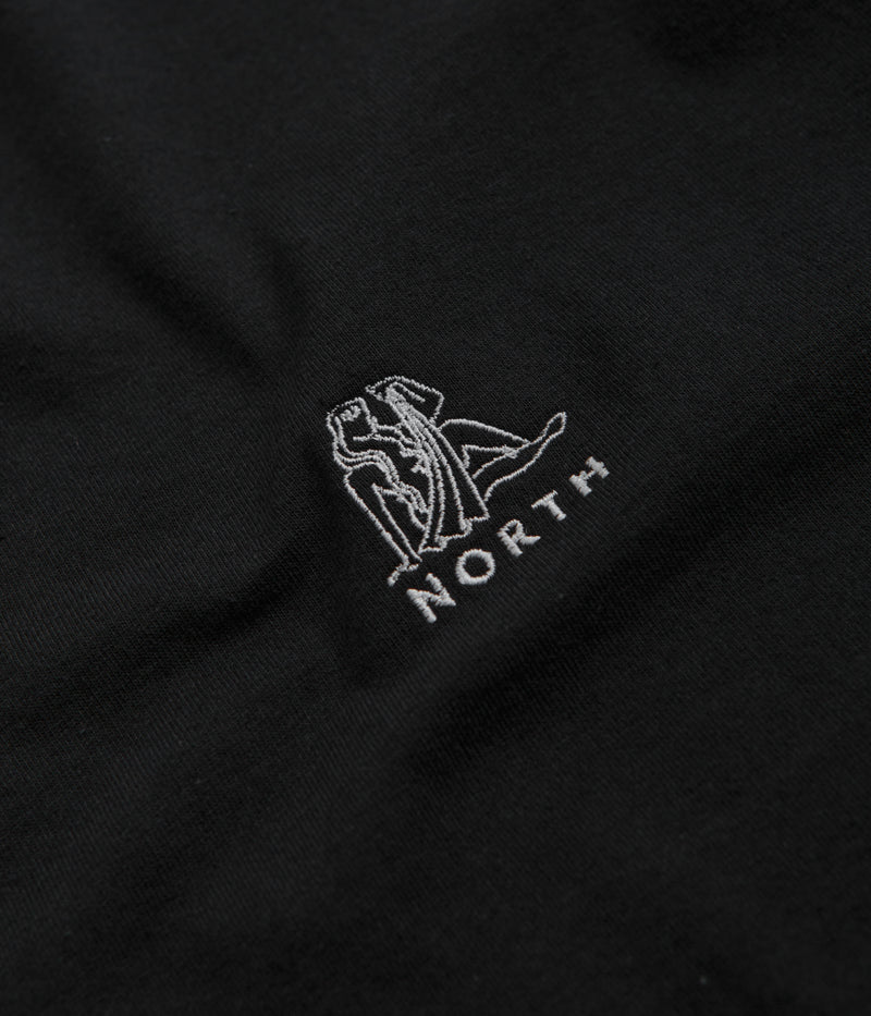 North Zodiac Logo T-Shirt in Black and White