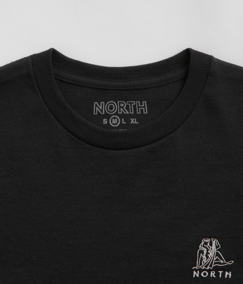 North Zodiac Logo T-Shirt in Black and White