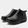 Oaklee Black Bird Boot | Alegria Shoes