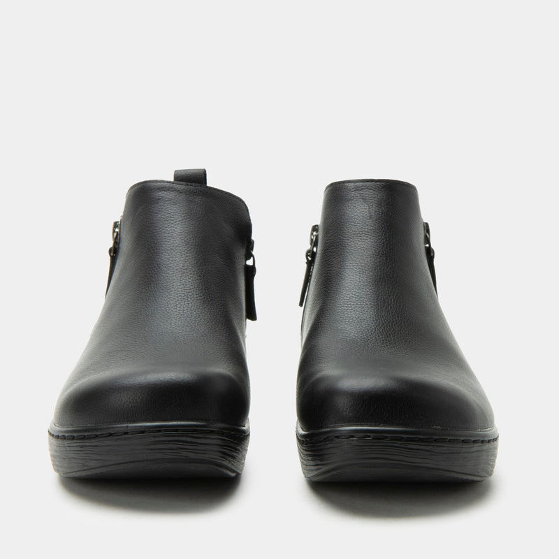 Oaklee Black Bird Boot | Alegria Shoes