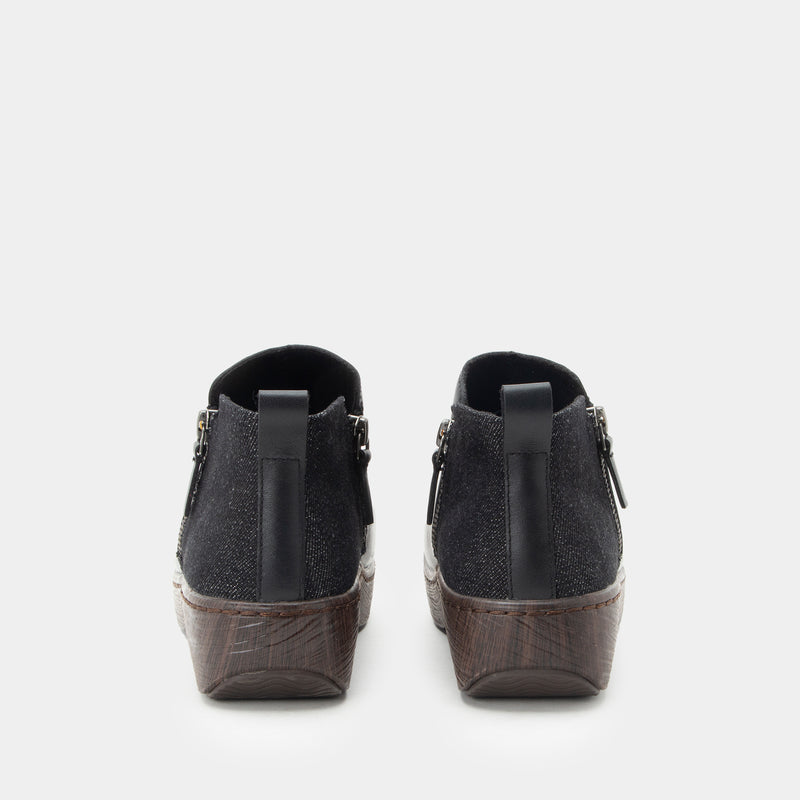 Oaklee Black Denim Boot