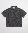 Obey Andre Polo Short Sleeve Sweatshirt in Black