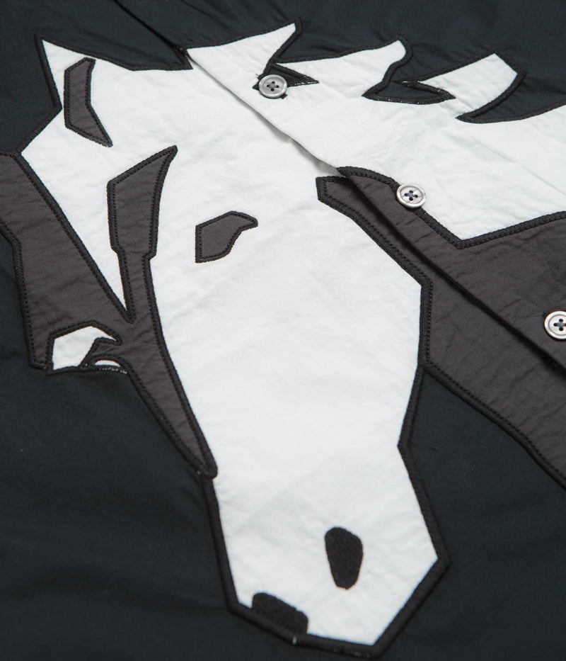 Obey Beau Short Sleeve Shirt in Black Multi