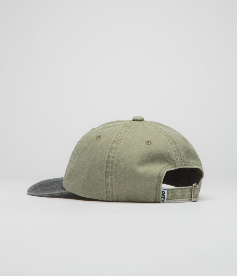 Obey Bold Cap in Pigment Khaki Multi