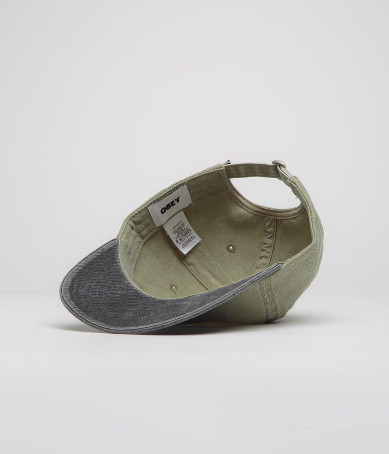 Obey Bold Cap in Pigment Khaki Multi