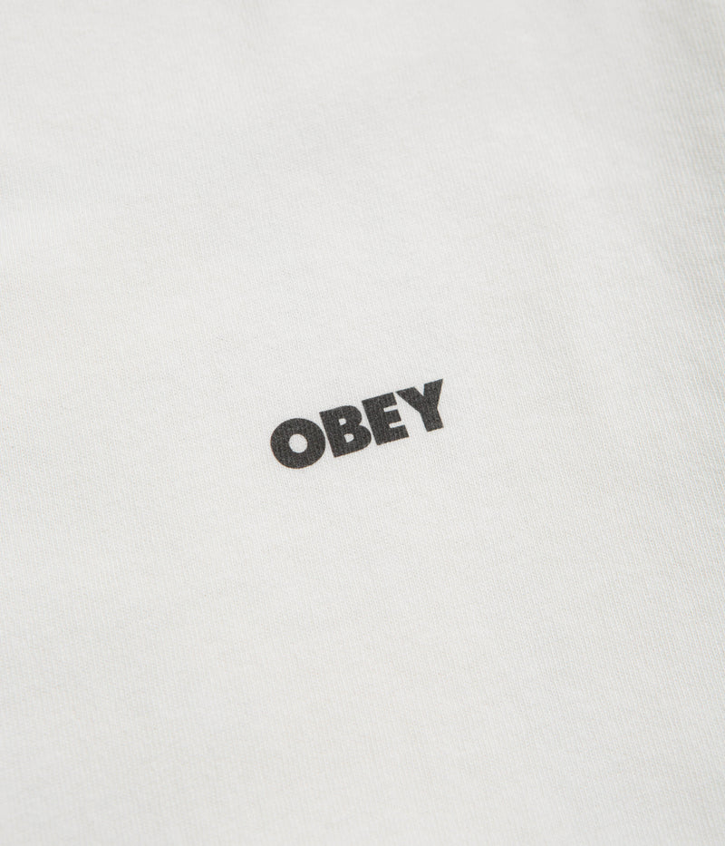 Obey Bold Icon Face T-Shirt in Pigment Chalk