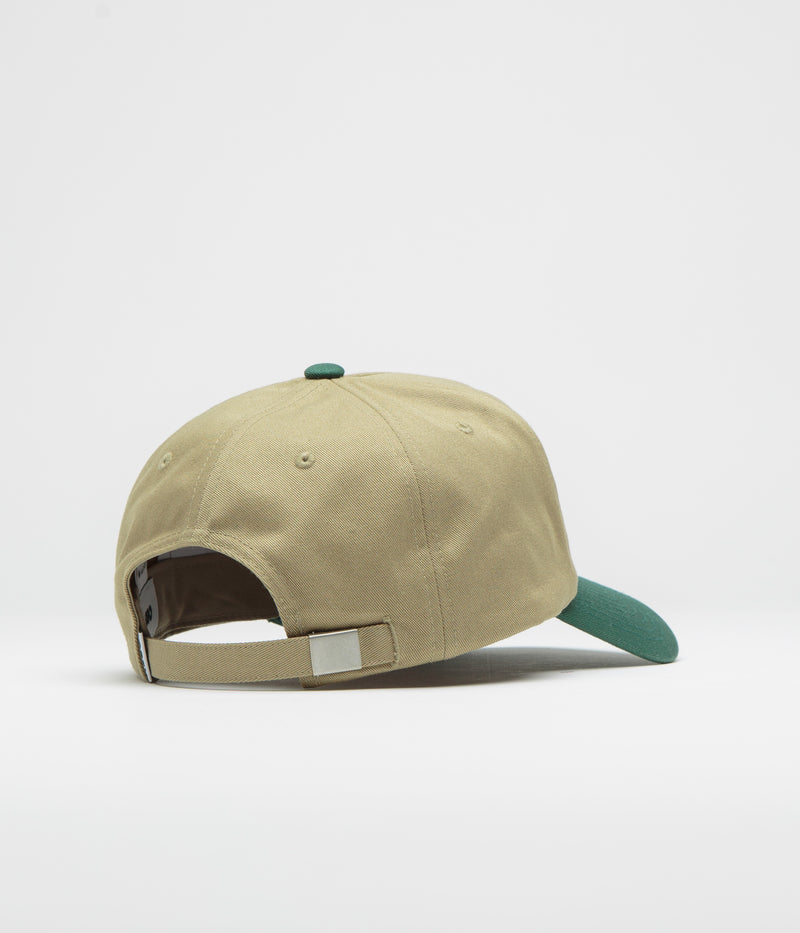 Obey Delta 5 Panel Cap in Khaki Multi