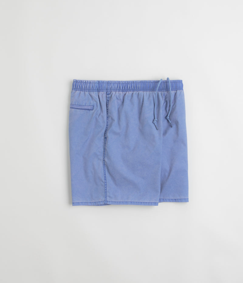 Obey Easy Pigment Cotton Nylon Shorts in Pigment Dazzling Blue