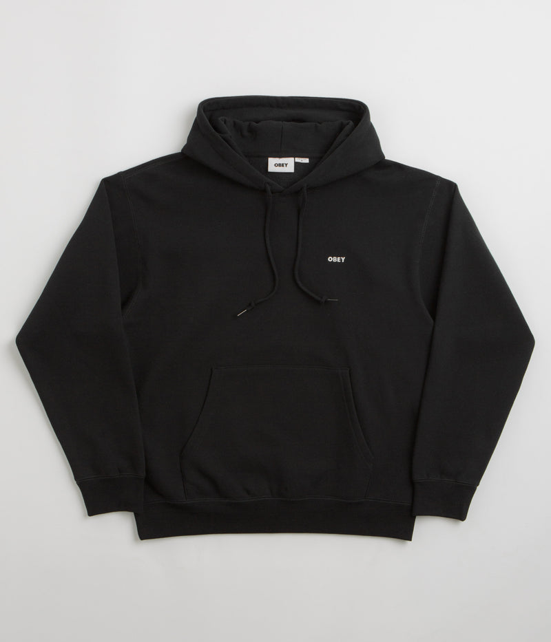 Obey Established Works Bold Hoodie in Black